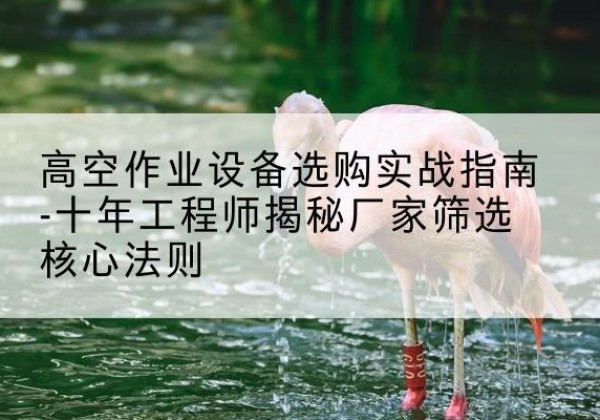 茄子河剪叉式升降机厂家-高空作业设备选购实战指南-十年工程师揭秘厂家筛选核心法则